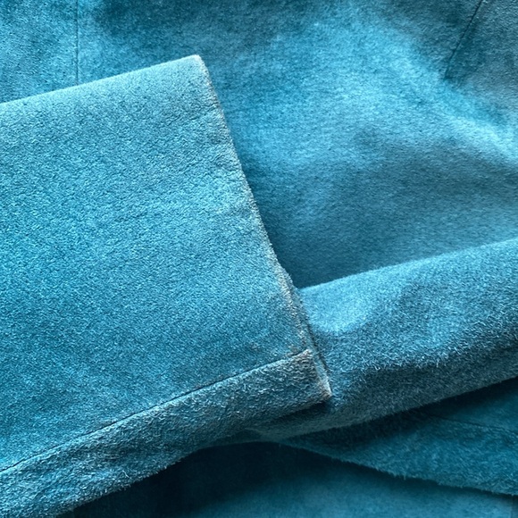 Teal Suede jacket - Picture 10 of 10
